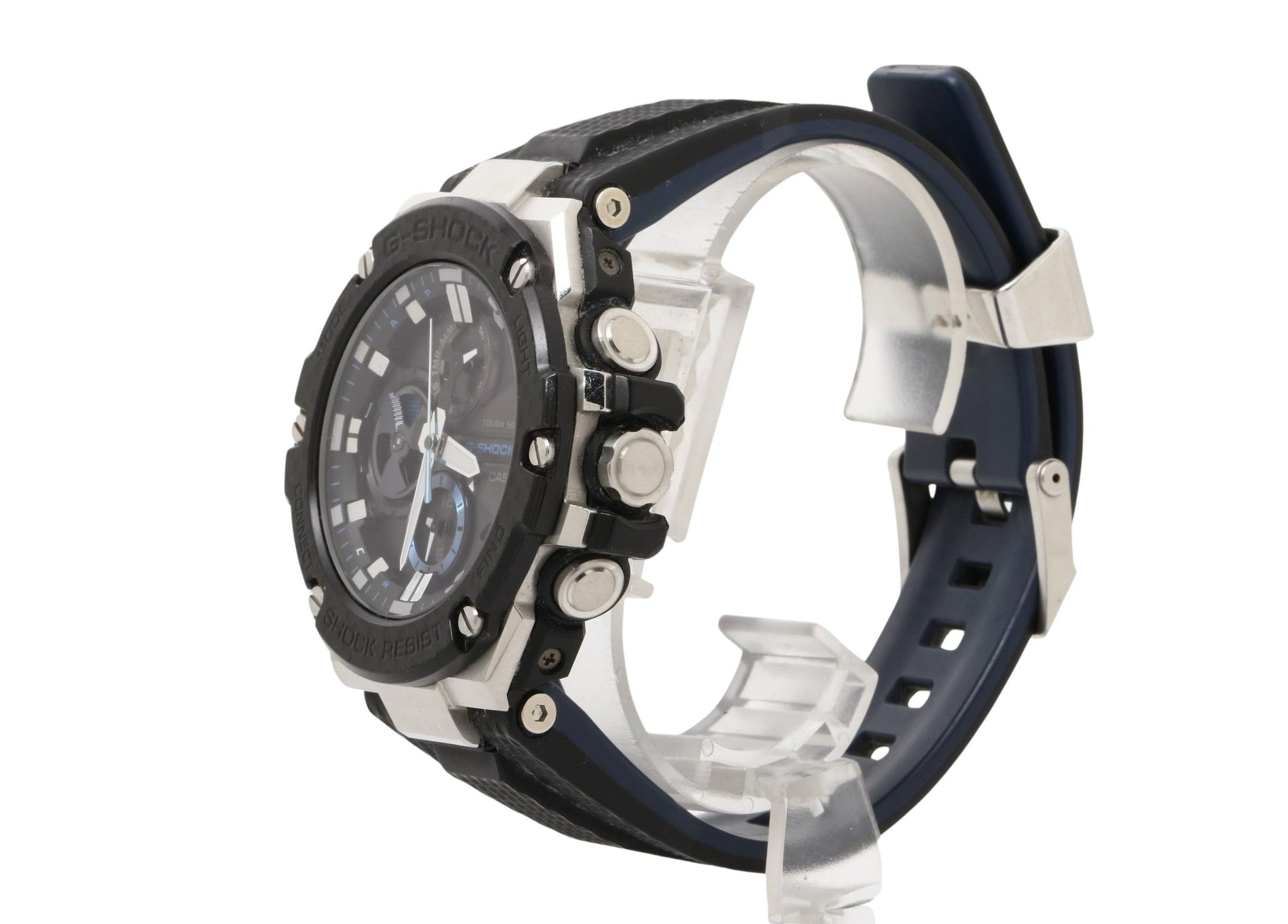 CASIO カシオ 時計 GSHOCK GSTEEL GSTB100 Series GSTB100XA1AJF ブラック カーボンベゼル 樹脂・ステンレススチール／カーボン メンズ アナログ