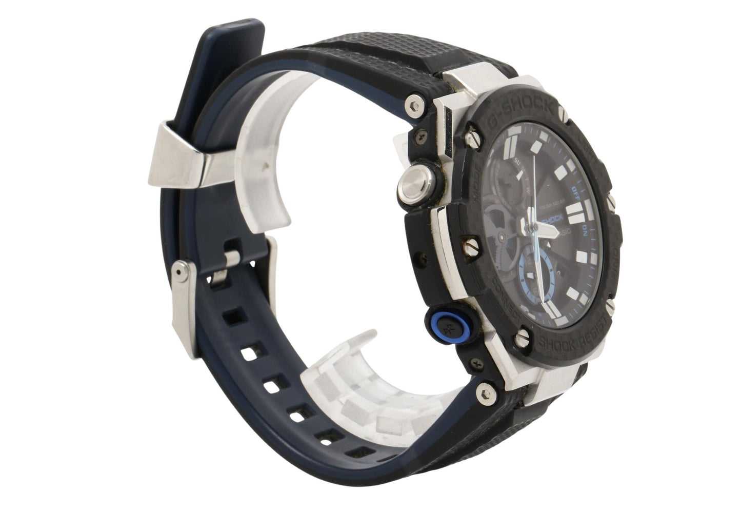 CASIO カシオ 時計 GSHOCK GSTEEL GSTB100 Series GSTB100XA1AJF ブラック カーボンベゼル 樹脂・ステンレススチール／カーボン メンズ アナログ