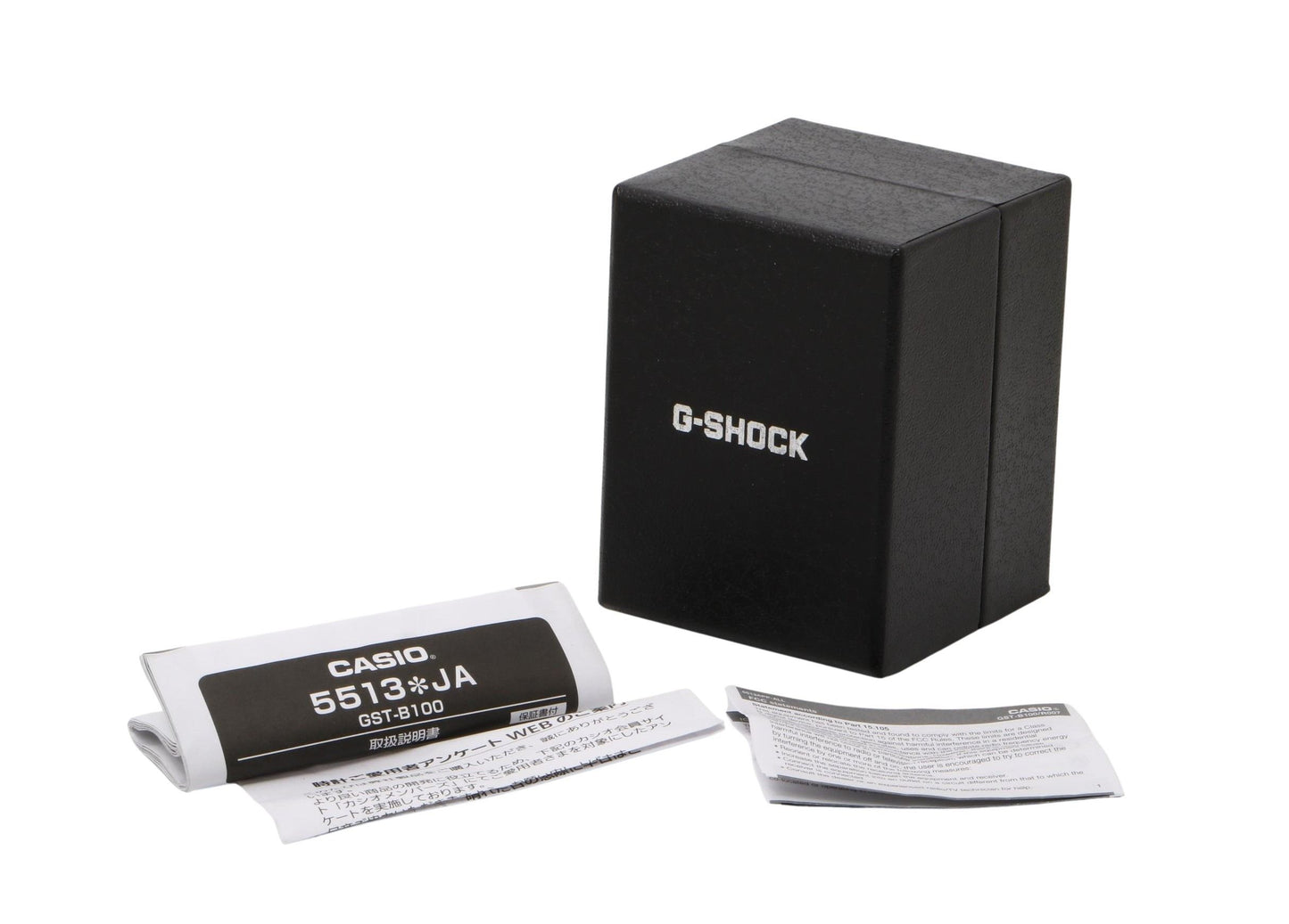 CASIO カシオ 時計 GSHOCK GSTEEL GSTB100 Series GSTB100XA1AJF ブラック カーボンベゼル 樹脂・ステンレススチール／カーボン メンズ アナログ