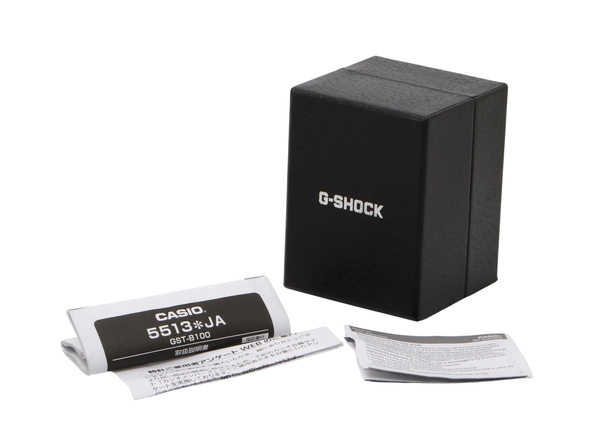 CASIO カシオ 時計 GSHOCK GSTEEL GSTB100 Series GSTB100XA1AJF ブラック カーボンベゼル 樹脂・ステンレススチール／カーボン メンズ アナログ