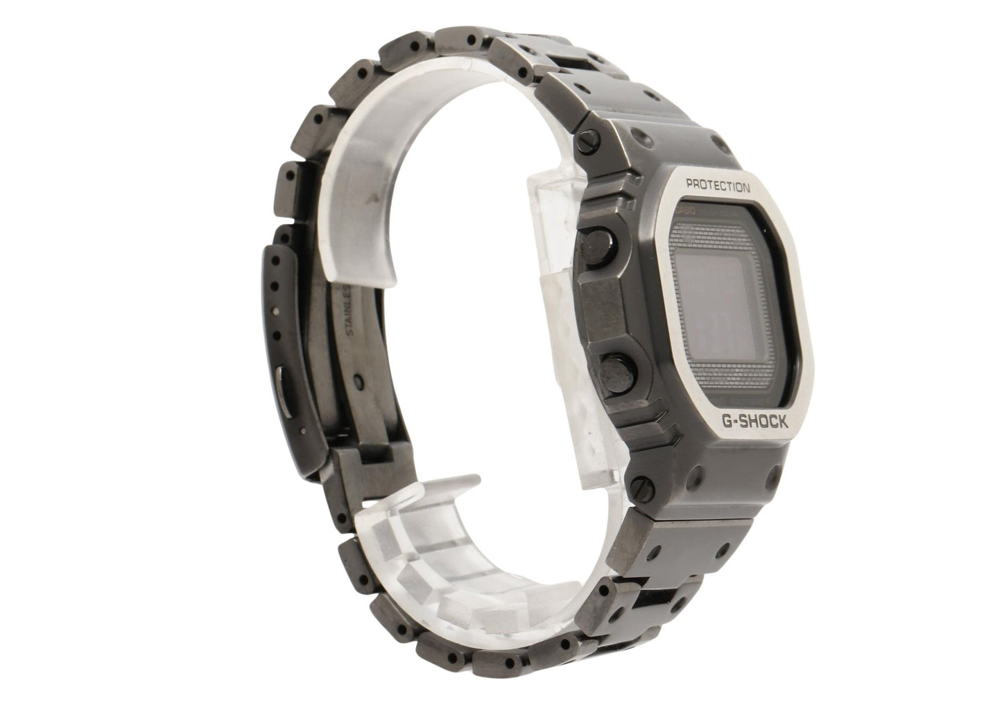 CASIO カシオ 時計 GSHOCK FULL METAL 5000 SERIES GMWB5000MB1JF ブラック ステンレススチール メンズ デジタル