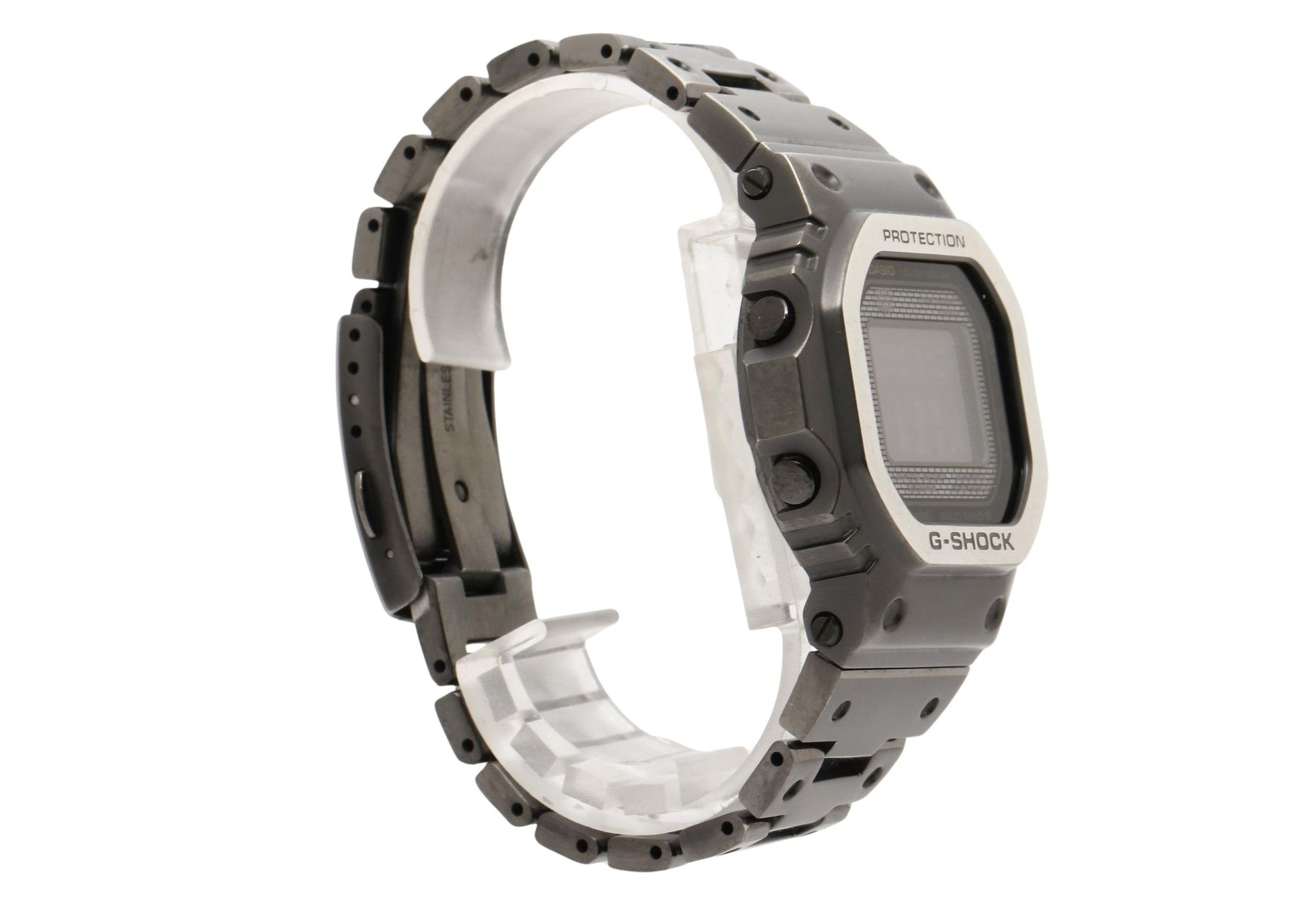 CASIO カシオ 時計 GSHOCK FULL METAL 5000 SERIES GMWB5000MB1JF ブラック ステンレススチール メンズ デジタル