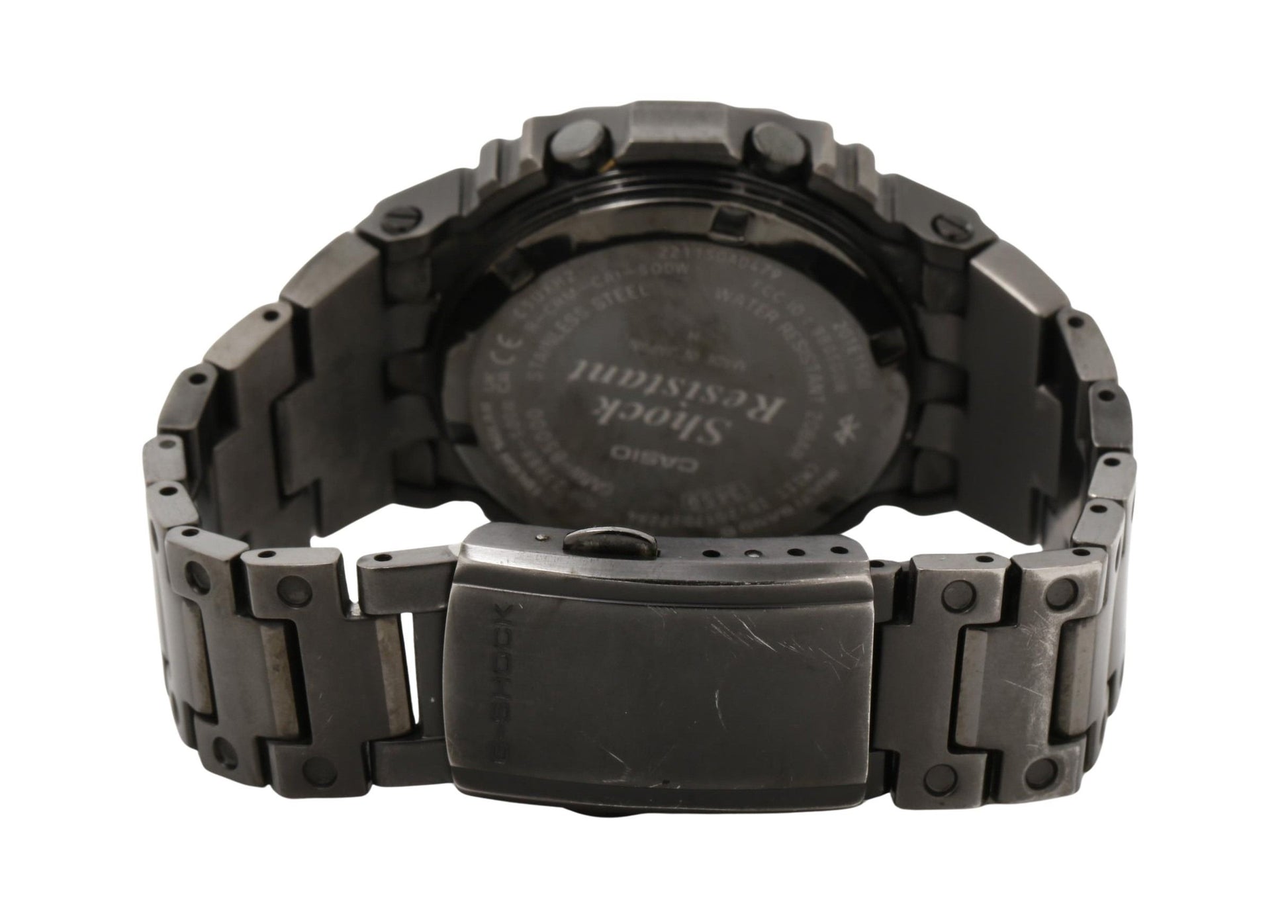 CASIO カシオ 時計 GSHOCK FULL METAL 5000 SERIES GMWB5000MB1JF ブラック ステンレススチール メンズ デジタル