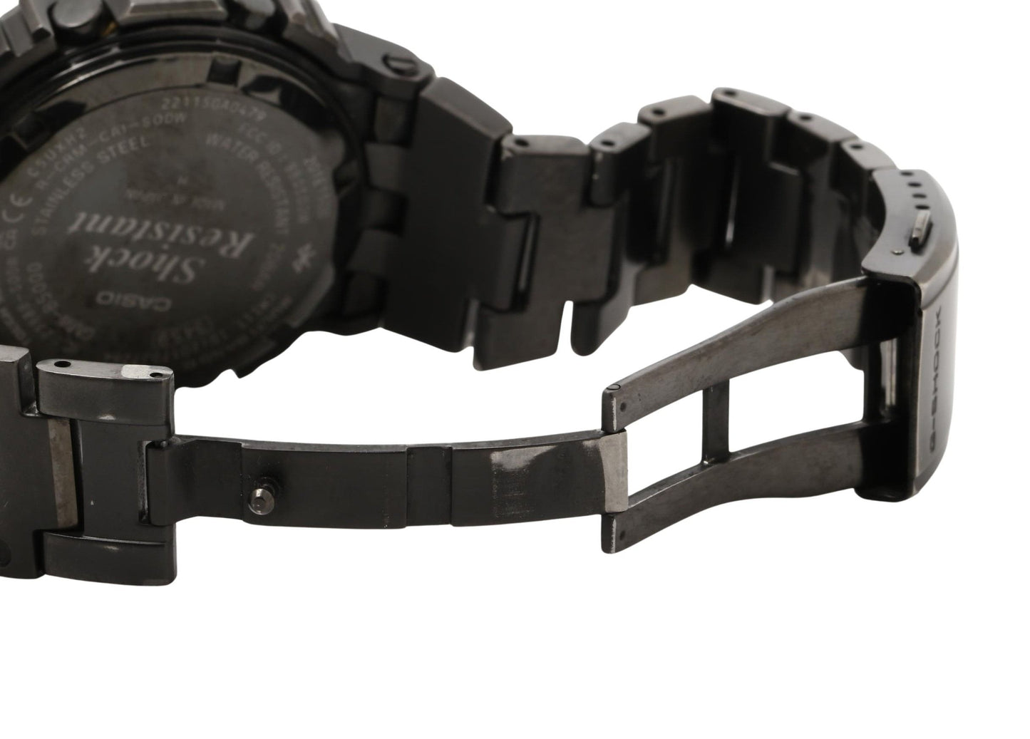 CASIO カシオ 時計 GSHOCK FULL METAL 5000 SERIES GMWB5000MB1JF ブラック ステンレススチール メンズ デジタル