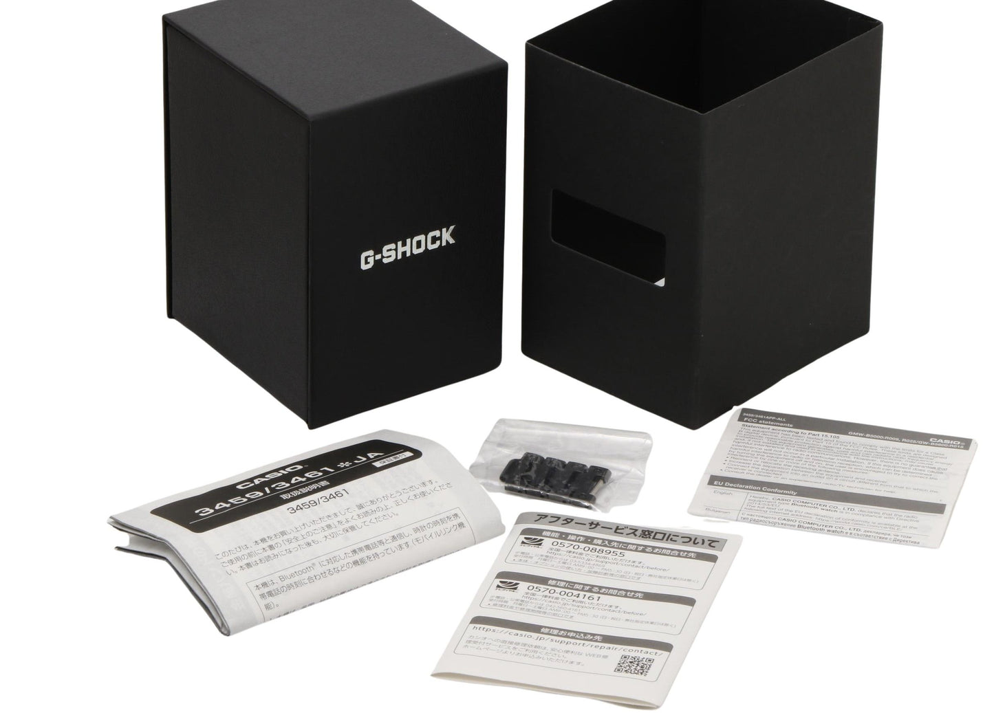 CASIO カシオ 時計 GSHOCK FULL METAL 5000 SERIES GMWB5000MB1JF ブラック ステンレススチール メンズ デジタル