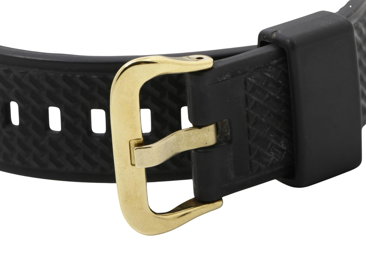 CASIO カシオ 時計 GSHOCK ANALOGDIGITAL 110 SERIES GM110G1A9JF ゴールド ブラック 樹脂／ステンレススチール メンズ アナデジ 美品