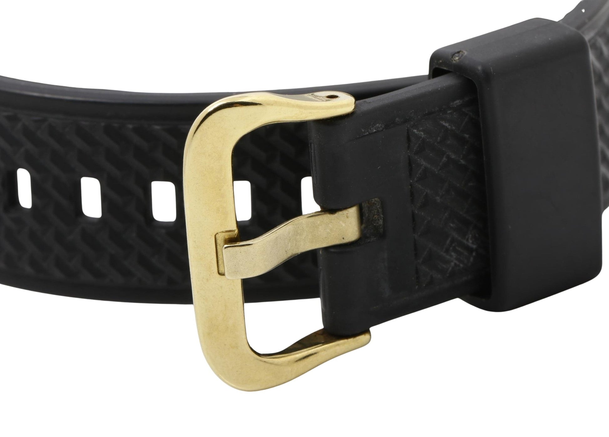 CASIO カシオ 時計 GSHOCK ANALOGDIGITAL 110 SERIES GM110G1A9JF ゴールド ブラック 樹脂／ステンレススチール メンズ アナデジ 美品