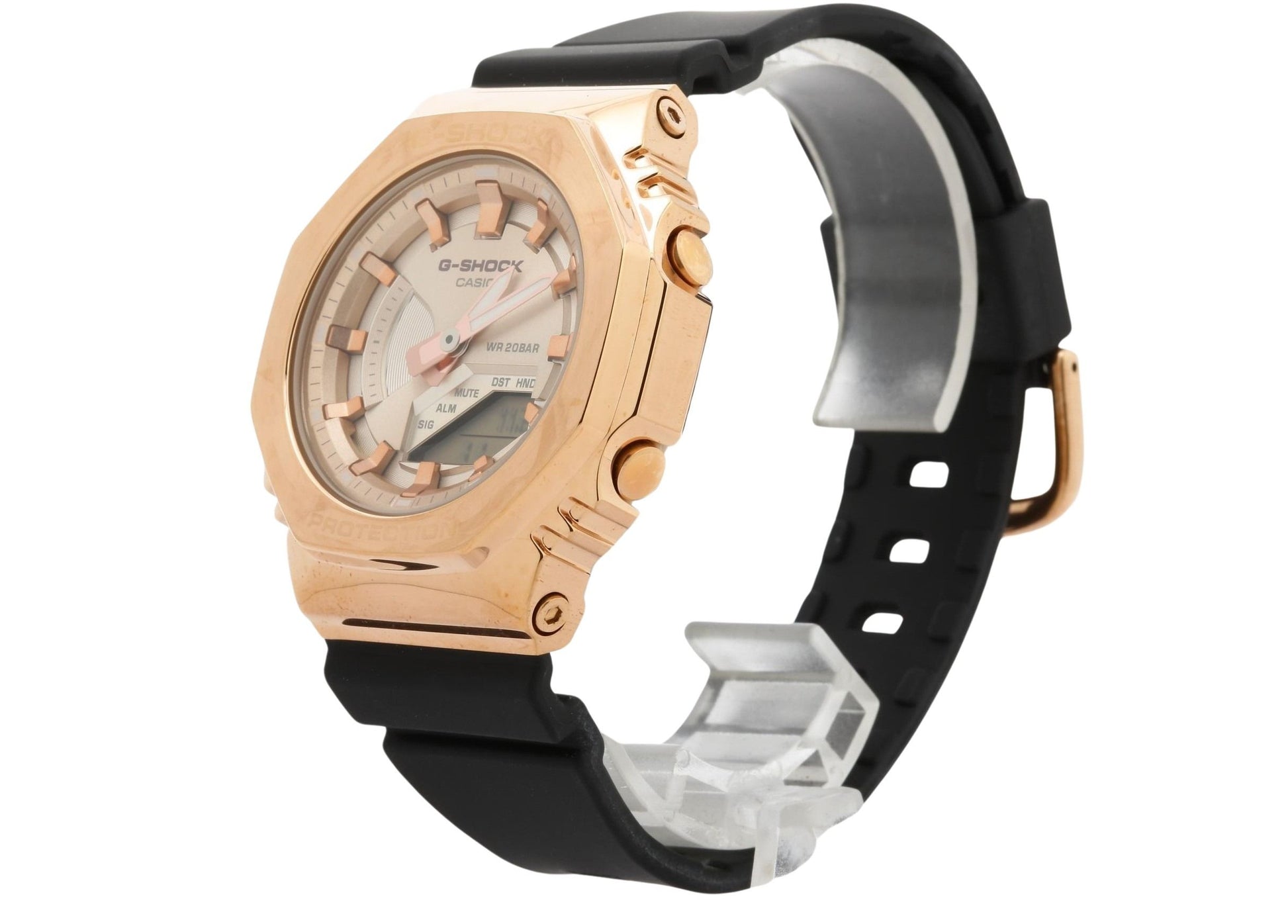 CASIO カシオ 時計 GSHOCK ANALOGDIGITAL WOMEN GMS2100PG1A4JF ピンクゴールド ブラック 樹脂／ステンレススチール レディース アナデジ 新品未使用展示品