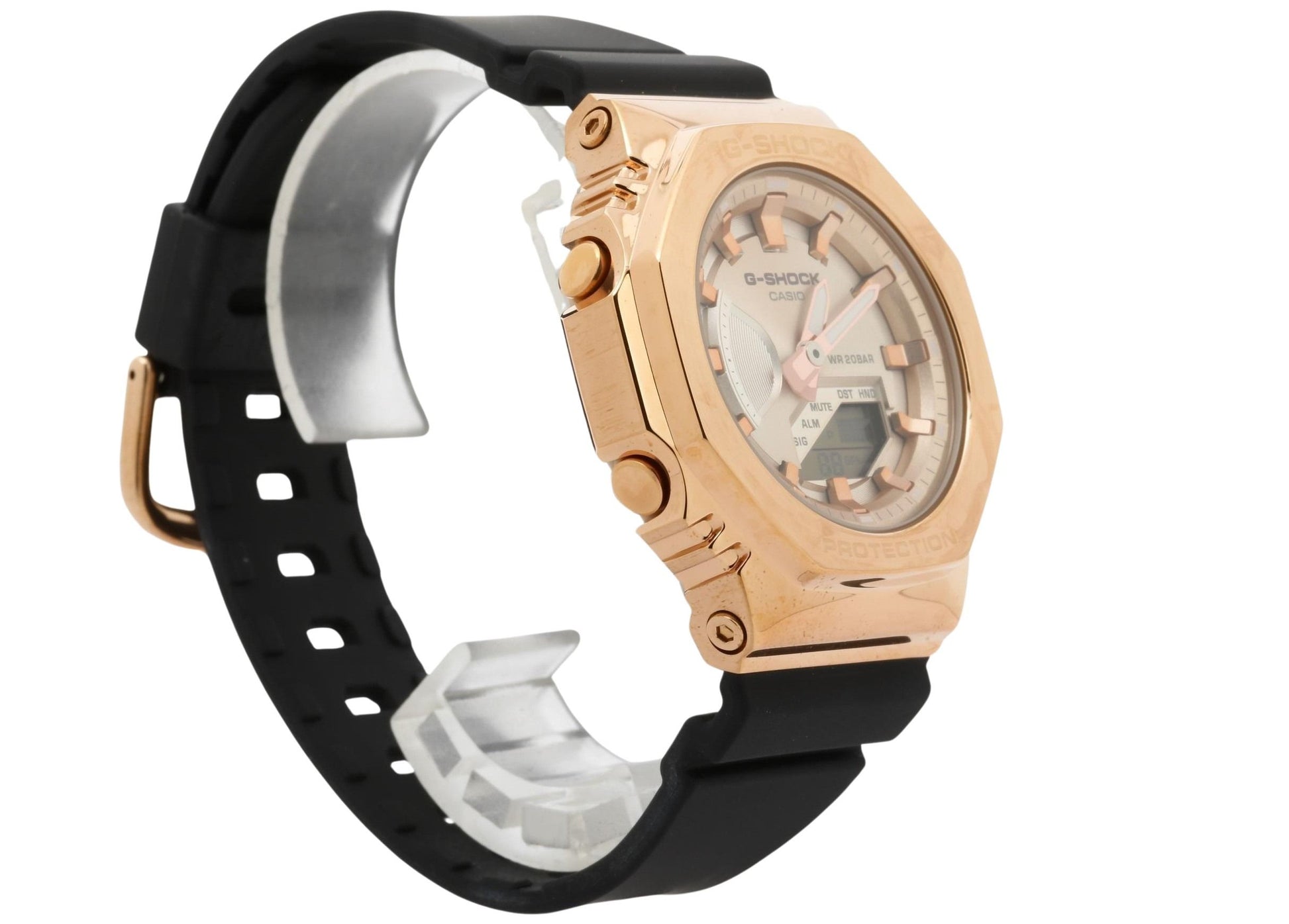 CASIO カシオ 時計 GSHOCK ANALOGDIGITAL WOMEN GMS2100PG1A4JF ピンクゴールド ブラック 樹脂／ステンレススチール レディース アナデジ 新品未使用展示品