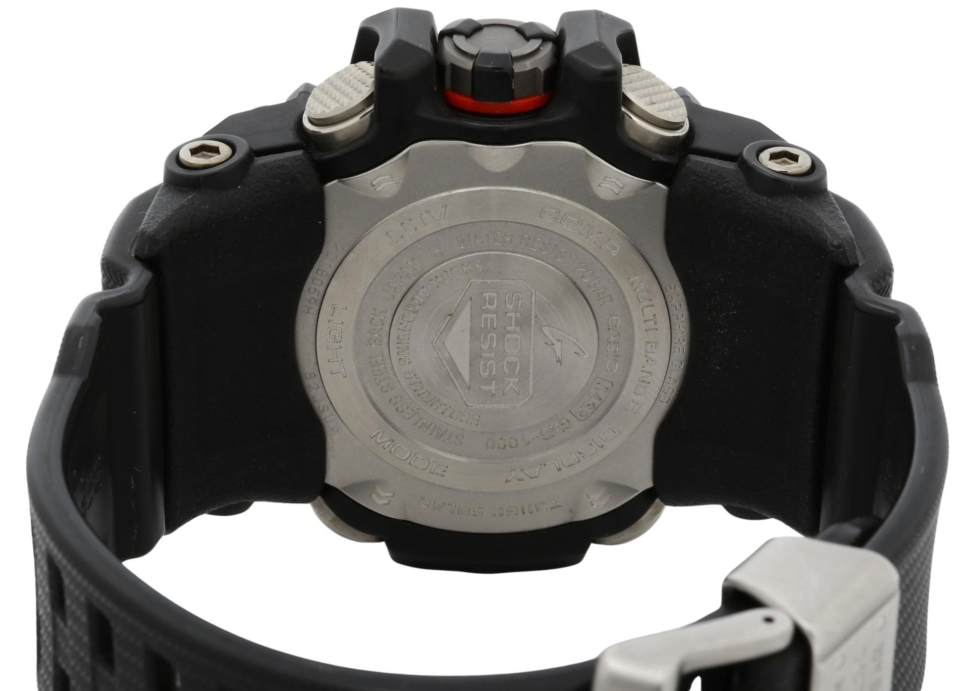 CASIO カシオ 時計 GSHOCK MASTER OF G LAND MUDMASTER GWG10001AJF ブラック 樹脂／ステンレススチール メンズ アナデジ 美品