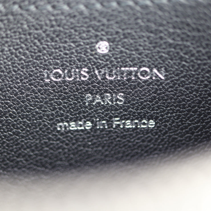 超美品 LOUIS VUITTON ルイ ヴィトン ジッピー コインパース モノグラム エキゾチック コインケース N97059 パイソン レザー ブラック シルバー ラウンドファスナー 小銭入れ ビトン