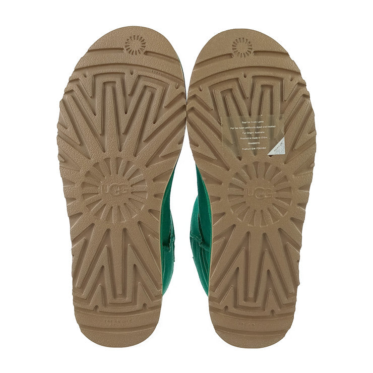 新品未使用展示品 UGG アグ ブーツ クラシック ショート II 1016223 グリーン スエード レディース ＃9 ショートブーツ ムートンブーツ 参考サイズ26cm