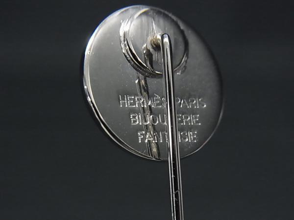 HERMES エルメス ピンブローチ セリエ - シルバー メタル レディース 美品