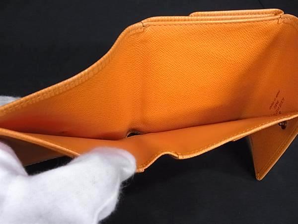 LOUIS VUITTON ルイヴィトン 二つ折り財布 ポルトモネ・ビエ・カルトクレディ M6348H マンダリン エピレザー レディース Wホック