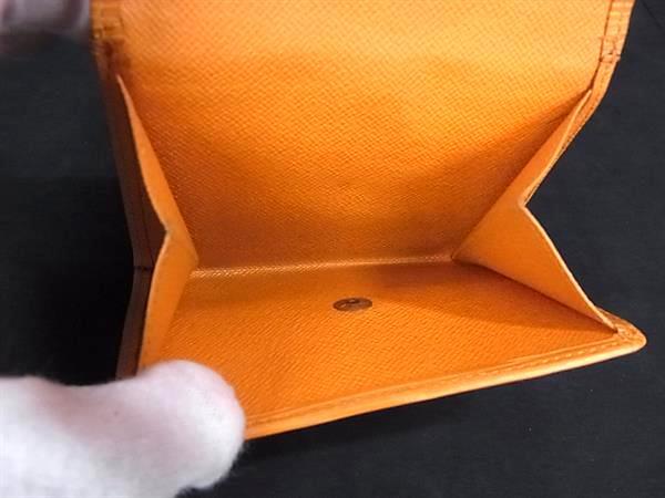 LOUIS VUITTON ルイヴィトン 二つ折り財布 ポルトモネ・ビエ・カルトクレディ M6348H マンダリン エピレザー レディース Wホック