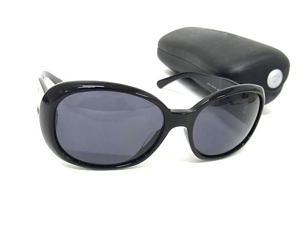 CHANEL シャネル サングラス カメリア 5113 ブラック ホワイト プラスチック レディース 56□16 130