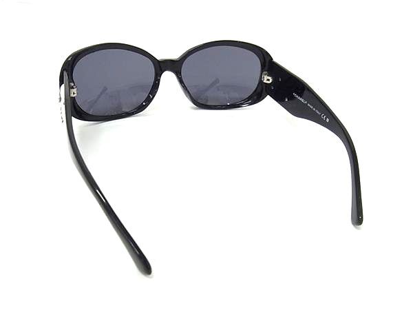 CHANEL シャネル サングラス カメリア 5113 ブラック ホワイト プラスチック レディース 56□16 130