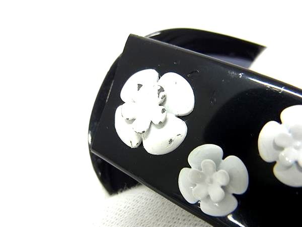 CHANEL シャネル サングラス カメリア 5113 ブラック ホワイト プラスチック レディース 56□16 130