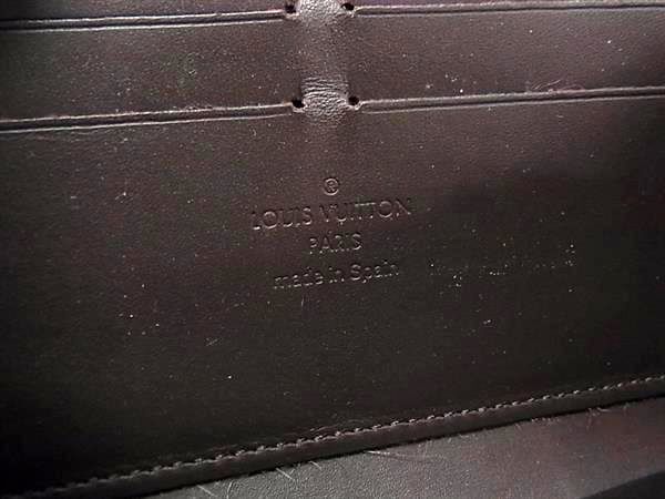 LOUIS VUITTON ルイヴィトン 長財布 モノグラム ヴェルニ ジッピーウォレット M93522 アマラント パテントレザー レディース ゴールド金具