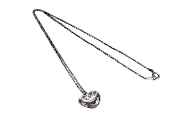 TIFFANY＆Co ティファニー ネックレス エルサペレッティ カーブドハート - シルバー SV925 レディース ペンダント