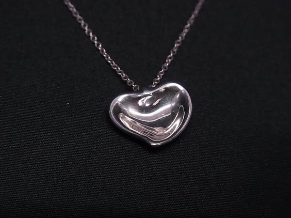 TIFFANY＆Co ティファニー ネックレス エルサペレッティ カーブドハート - シルバー SV925 レディース ペンダント