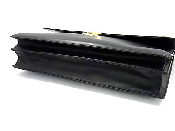 dunhill ダンヒル ビジネスバッグ コンフィデンシャル - ブラック レザー メンズ ゴールド金具