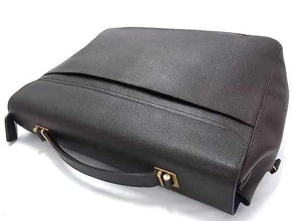 dunhill ダンヒル ビジネスバッグ ボードン - ブラウン レザー メンズ ゴールド金具 美品