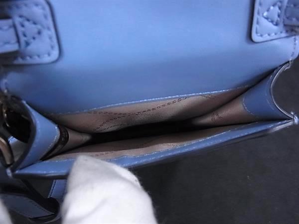 MICHAEL KORS マイケルコース ショルダーバッグ - - ブルー レザー レディース スマホショルダー シルバー金具 新古未使用展示品