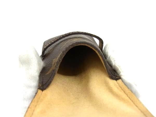 LOUIS VUITTON ルイヴィトン ペンケース エテュイ スティロ M62990 ブラウン モノグラムキャンバス レザー ユニセックス 美品