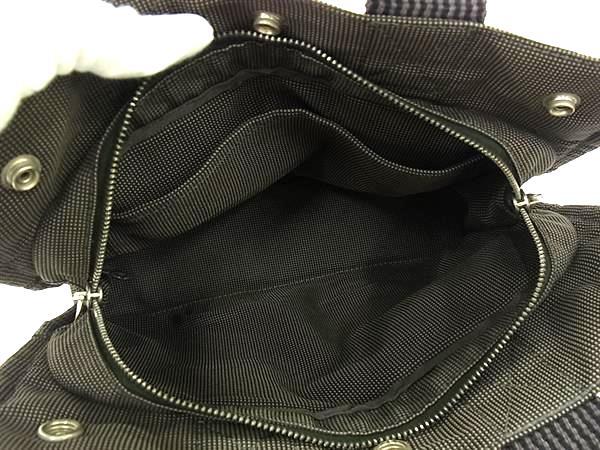 HERMES エルメス トートバッグ エールライン トートPM グレー キャンバス ユニセックス シルバー金具