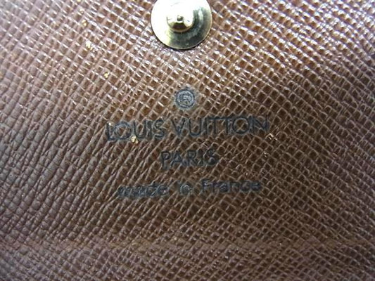 LOUIS VUITTON ルイヴィトン キーケース モノグラム ミュルティクレ4 M62631 ブラウン PVC レザー ユニセックス ゴールド金具