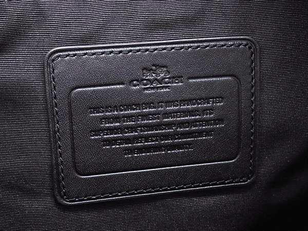 COACH コーチ バッグ 2WAY ボストンバッグ F93303 ブラウン シグネチャー キャンバス×レザー メンズ ショルダーバッグ 超美品
