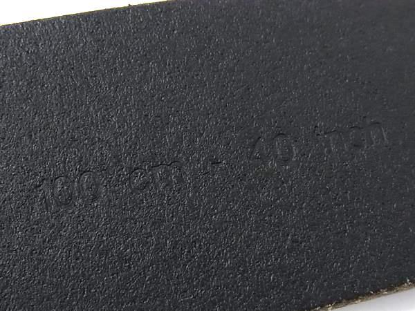 DOLCE＆GABBANA ドルチェ&ガッバーナ ベルト DG クラウンバックル ブラック レザー メンズ 王冠 エンブレム 美品