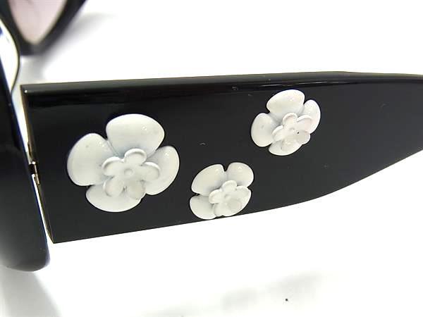 CHANEL シャネル サングラス カメリア 5113 ブラック ダークブラウングラデーション プラスチック ユニセックス