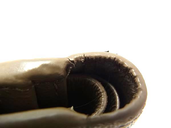 BALENCIAGA バレンシアガ 二つ折り財布 SIGNATURE SQUARE FOLDED COIN WALLET 594315 ブラウン系 PVC レザー メンズ ロゴ 美品