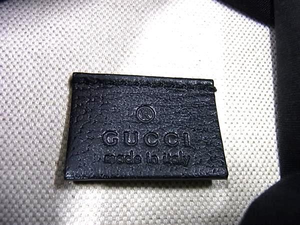 GUCCI グッチ トートバッグ ロゴプリント ミディアムトート 575140 ブラック コーティングキャンバス ユニセックス 美品