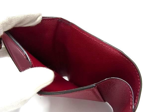 LOUIS VUITTON ルイヴィトン 三つ折り財布 モノグラム ポルトフォイユ・ゾエ M62932 ブラウン フューシャ PVC レザー レディース ゴールド金具