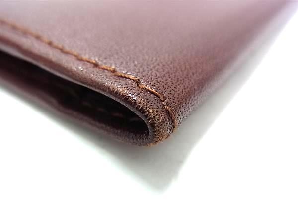 Cartier カルティエ 長財布 マストライン 長財布 - ボルドー系 レザー ユニセックス 札入れ ゴールド金具