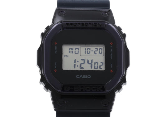 CASIO カシオ 時計 GSHOCK DIGITAL 5600 SERIES DW5600NNJ2JR ブラック 樹脂 メンズ デジタル 新品未使用展示品