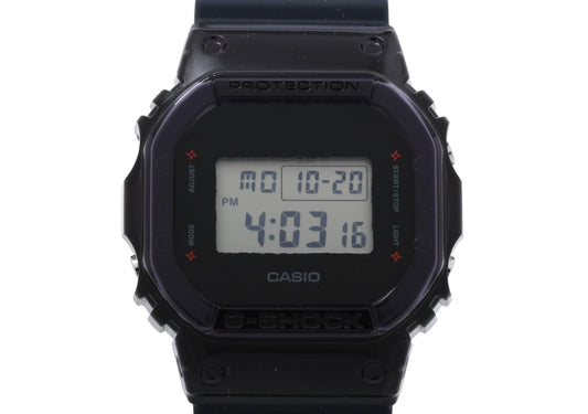 CASIO カシオ 時計 GSHOCK DIGITAL 5600 SERIES DW5600NNJ2JR ブラック 樹脂 メンズ デジタル 新品未使用展示品