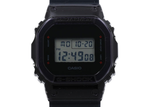 CASIO カシオ 時計 GSHOCK DIGITAL 5600 SERIES DW5600NNJ2JR ブラック 樹脂 メンズ デジタル 新品未使用展示品