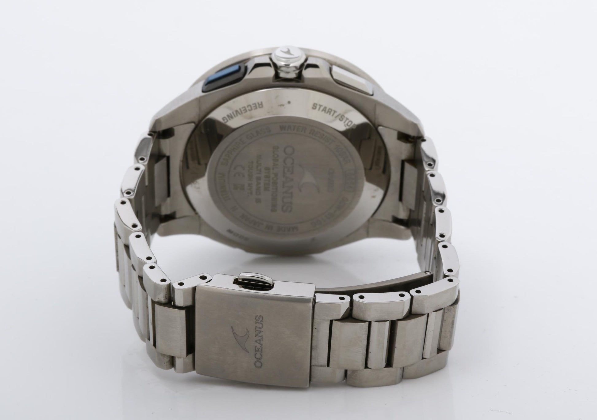 CASIO カシオ 時計 オシアナス OCWG11001AJF ブラック文字盤 チタン メンズ アナログ