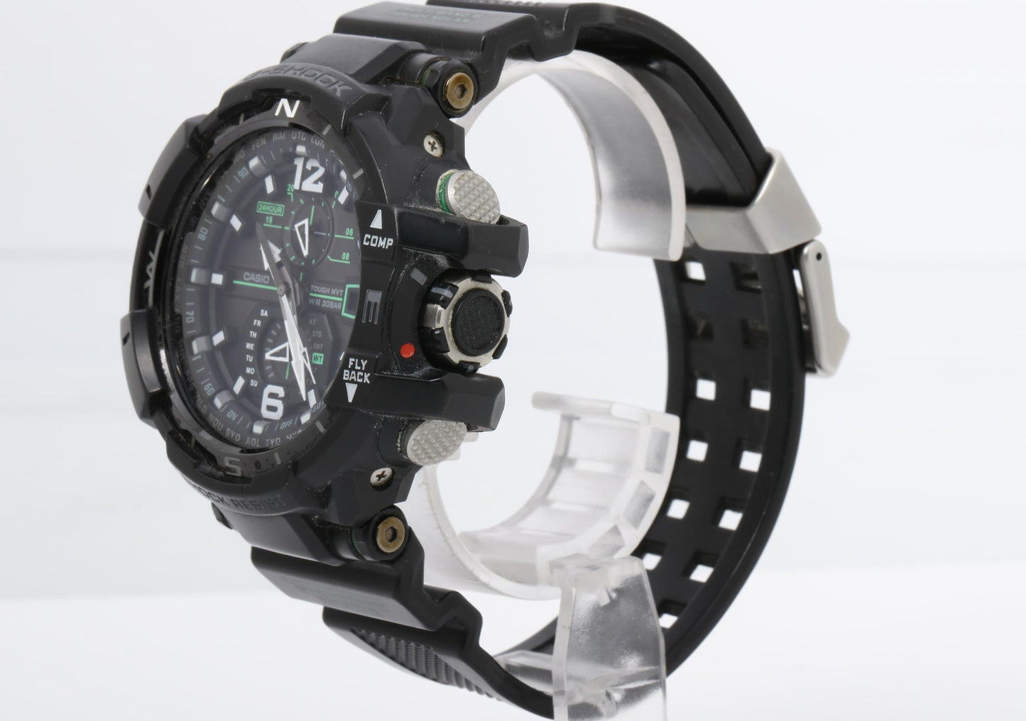 CASIO カシオ 時計 GSHOCK MASTER OF G AIR GRAVITYMASTER GWA11001A3JF ブラック 樹脂 メンズ アナログ