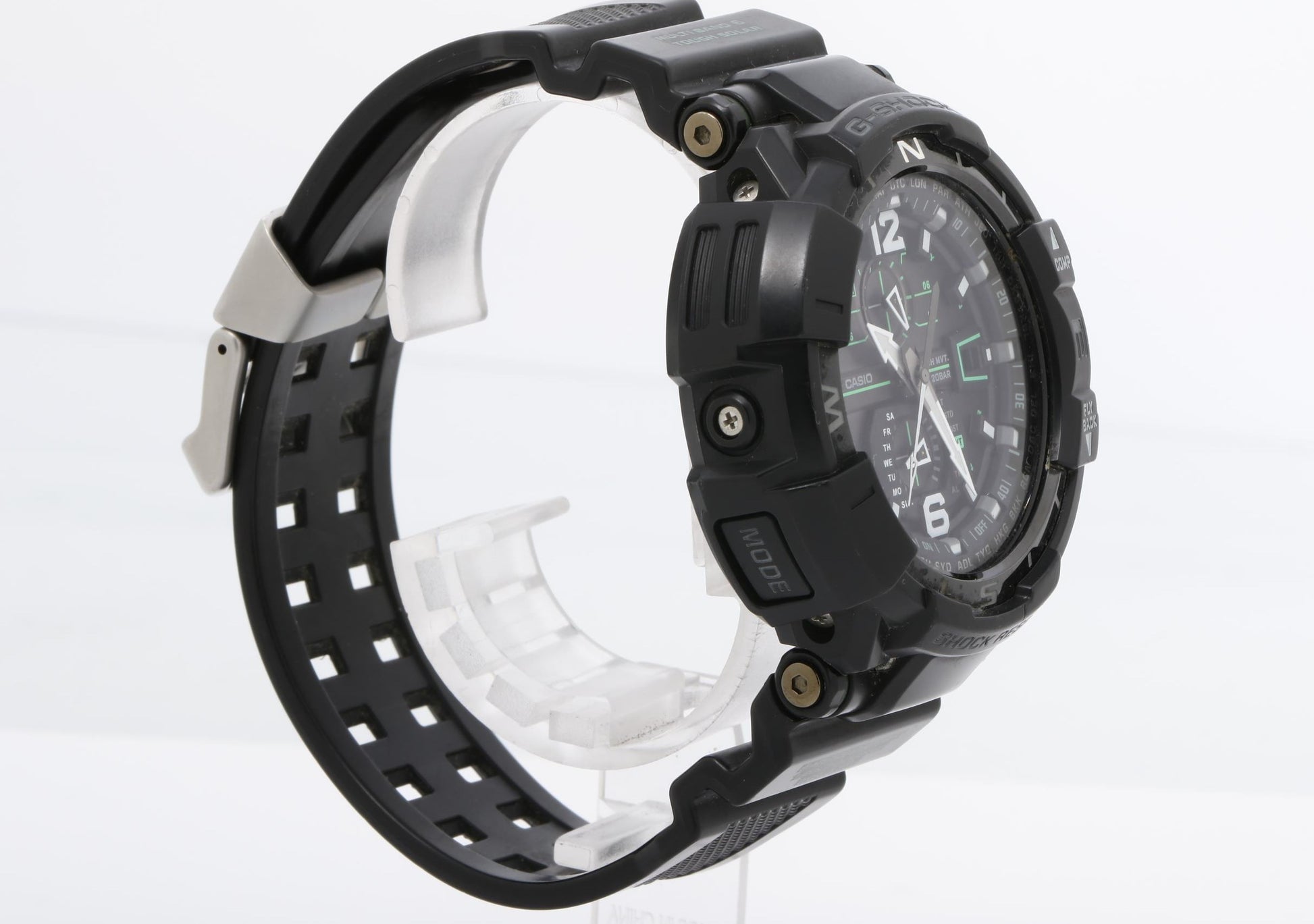 CASIO カシオ 時計 GSHOCK MASTER OF G AIR GRAVITYMASTER GWA11001A3JF ブラック 樹脂 メンズ アナログ