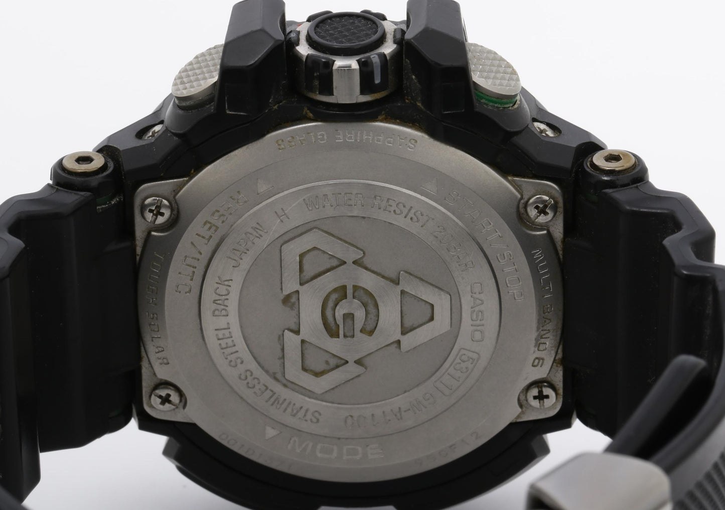 CASIO カシオ 時計 GSHOCK MASTER OF G AIR GRAVITYMASTER GWA11001A3JF ブラック 樹脂 メンズ アナログ