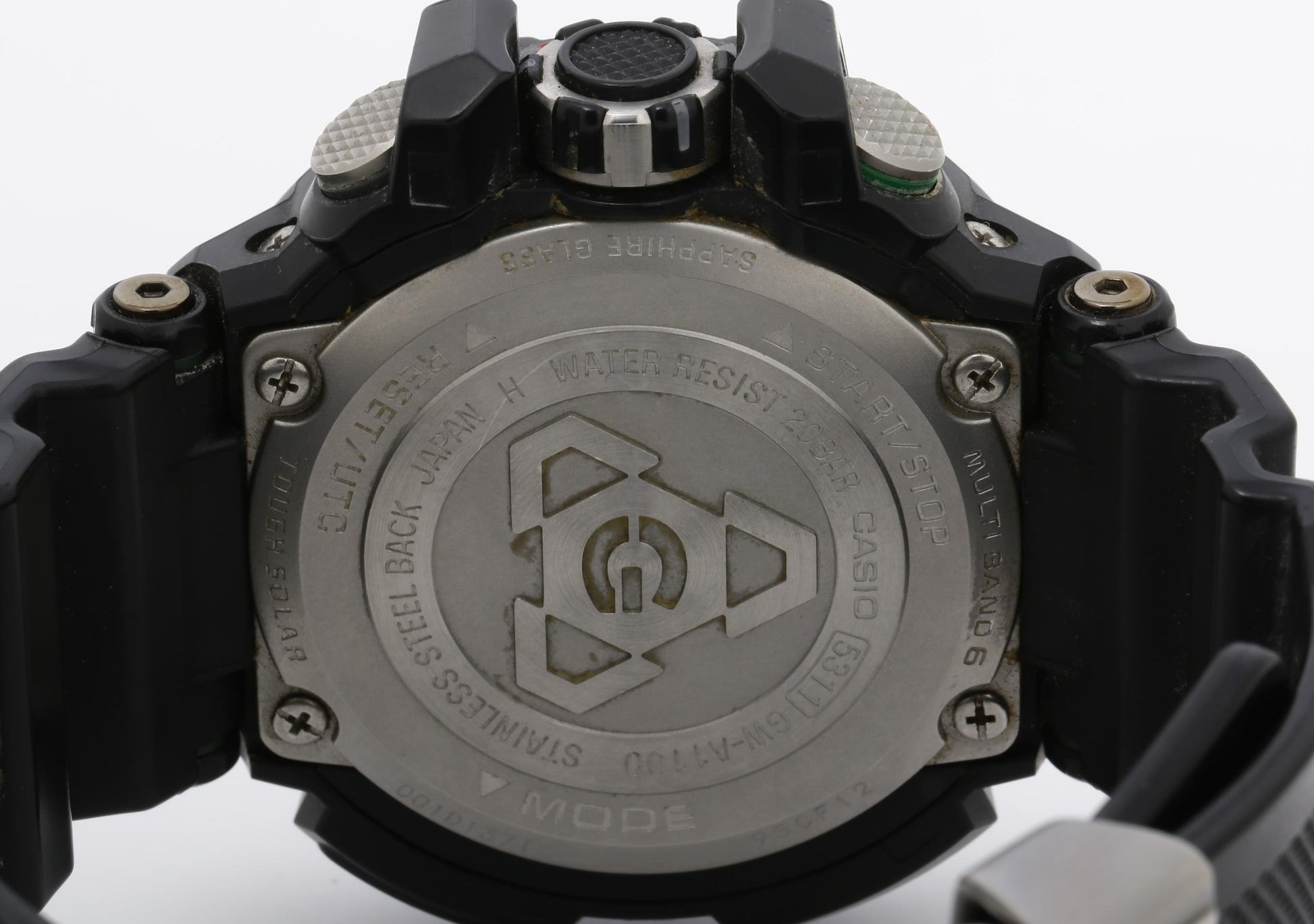 CASIO カシオ 時計 GSHOCK MASTER OF G AIR GRAVITYMASTER GWA11001A3JF ブラック 樹脂 メンズ アナログ