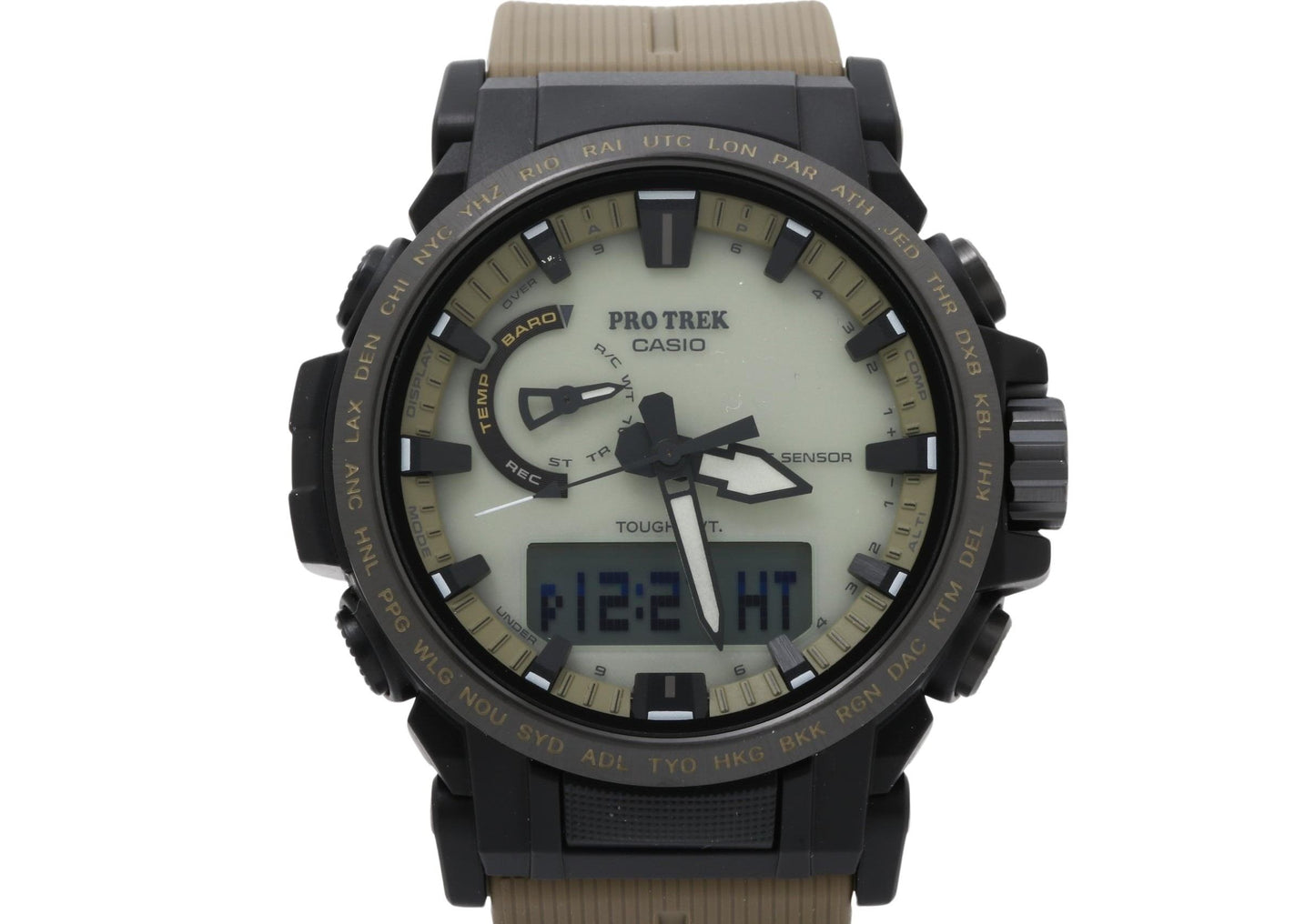 CASIO カシオ 時計 プロトレック クライマーライン PRW61LD5JF ホワイト文字盤 樹脂／ステンレススチール メンズ デジアナ 新品未使用展示品