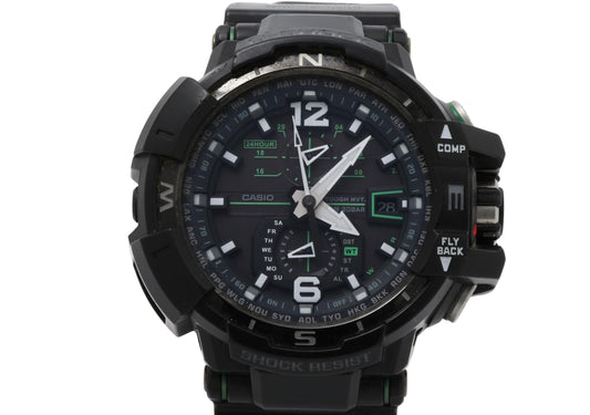 CASIO カシオ 時計 GSHOCK MASTER OF G AIR GRAVITYMASTER GWA11001A3JF ブラック 樹脂 メンズ アナログ