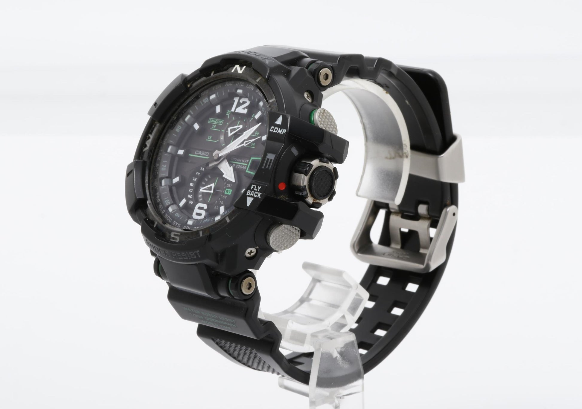 CASIO カシオ 時計 GSHOCK MASTER OF G AIR GRAVITYMASTER GWA11001A3JF ブラック 樹脂 メンズ アナログ