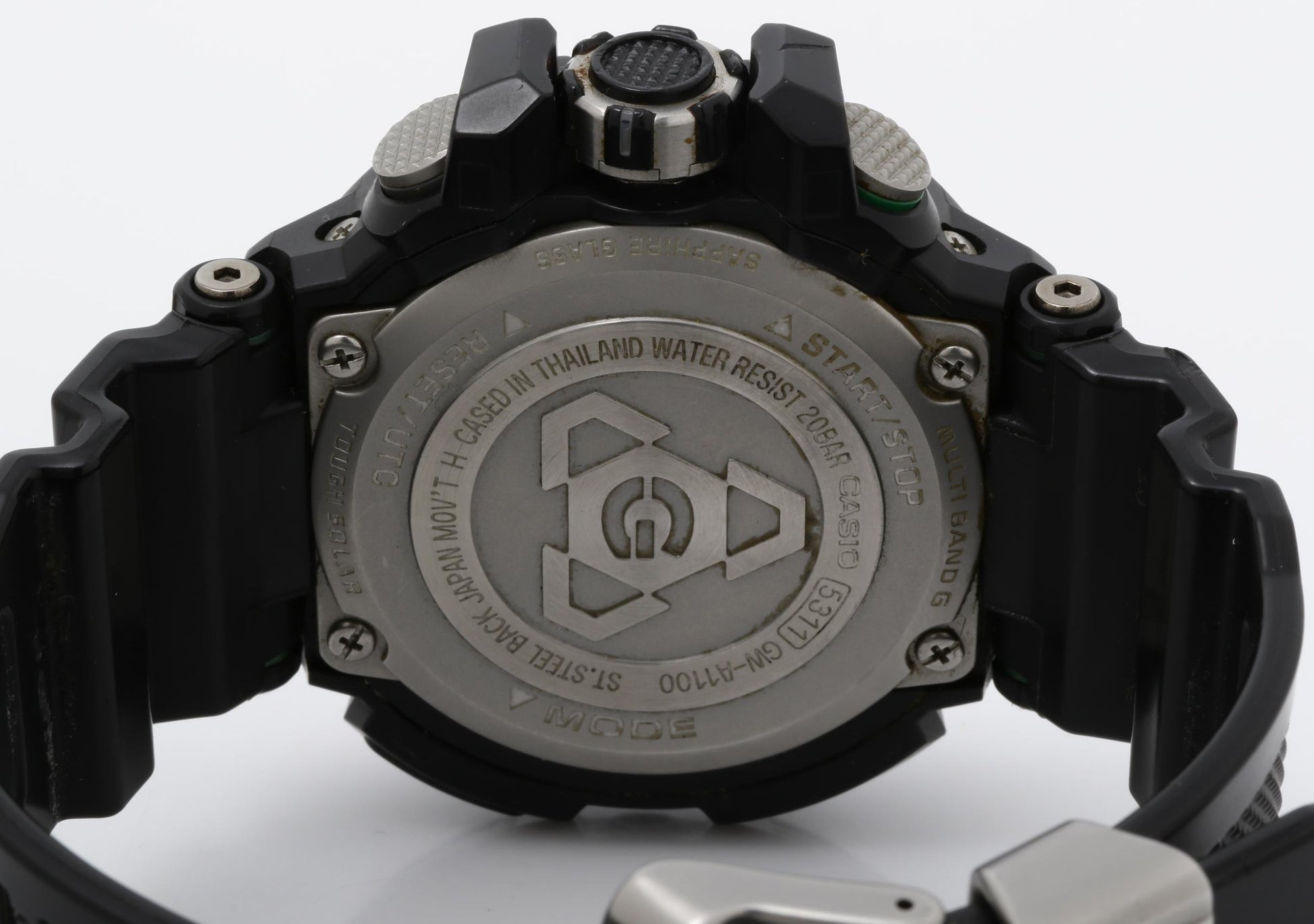 CASIO カシオ 時計 GSHOCK MASTER OF G AIR GRAVITYMASTER GWA11001A3JF ブラック 樹脂 メンズ アナログ